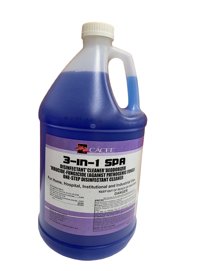 Cacee 3-in-1 Spa Disinfectant Cleaner Deodorizer